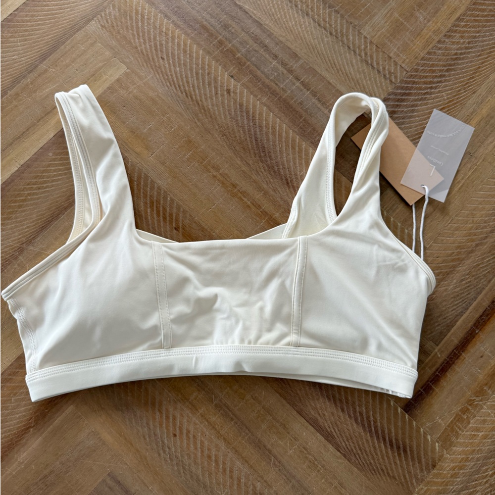 POPFLEX Cream Seamless Sports Bra Intimates